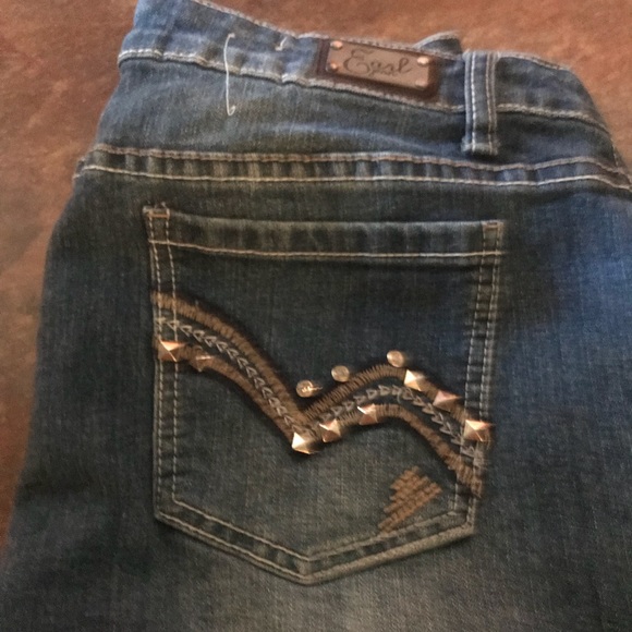 Blue jean shorts - Picture 4 of 4